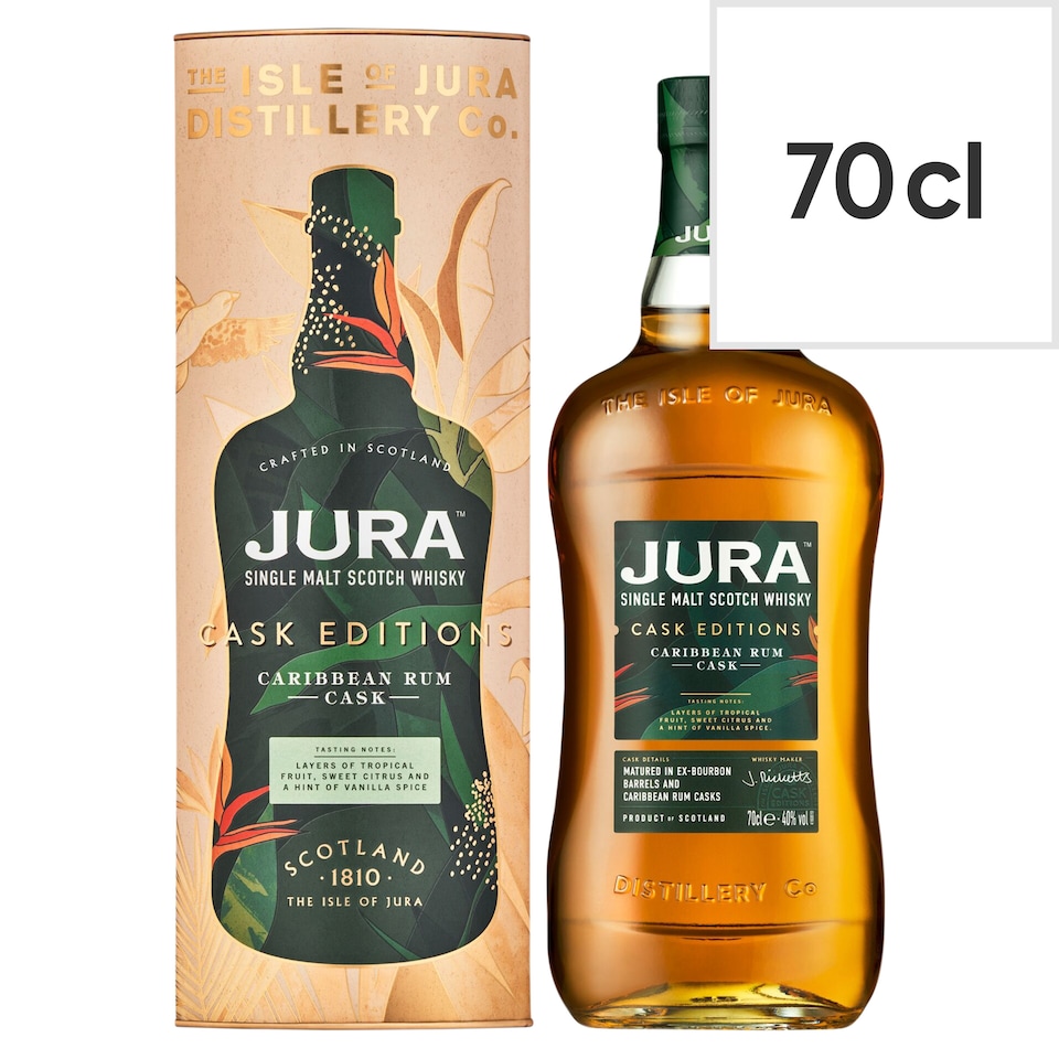 image 1 of Jura Cask Edition Single Malt Scotch Whisky - Rum Cask Finish 70cl