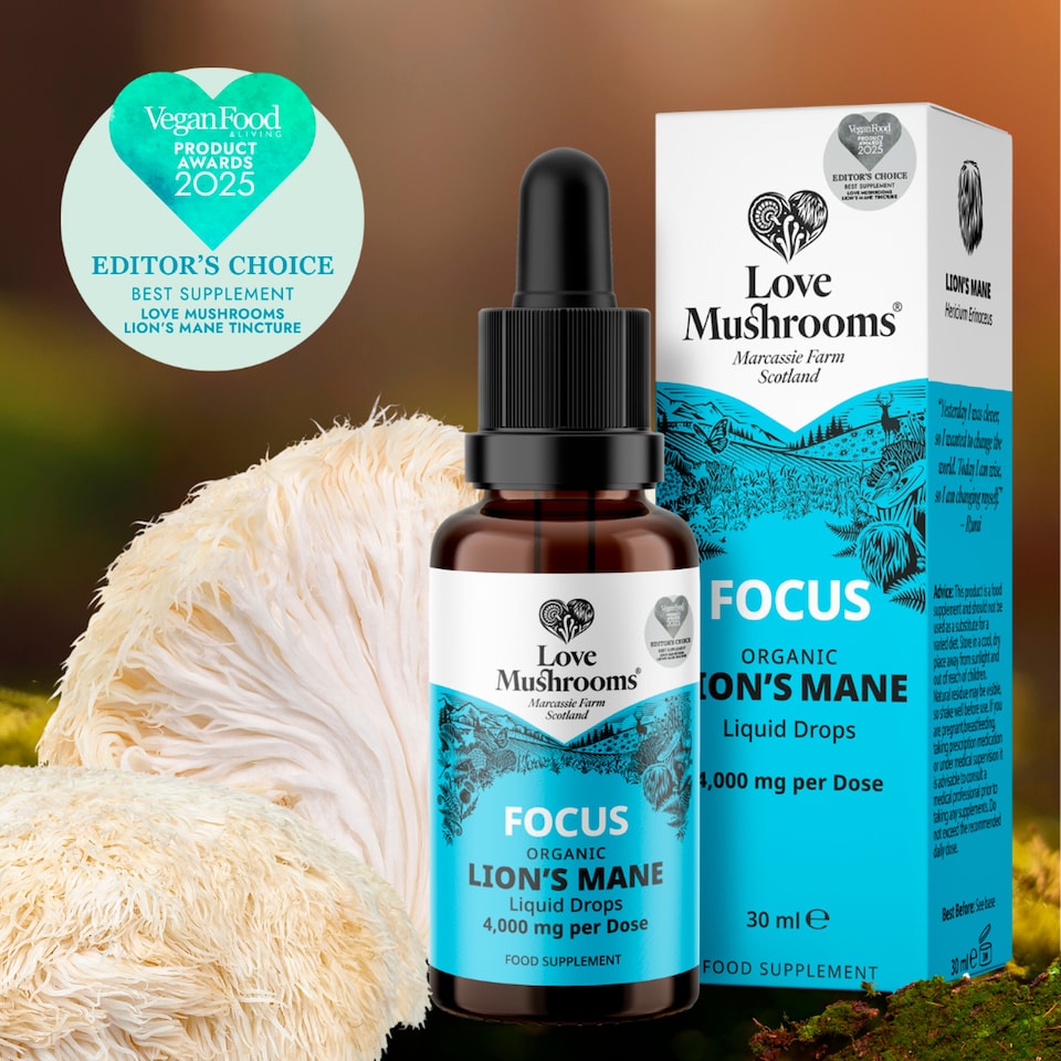 image 1 of Love Mushrooms Organic Lion's Mane Liquid Drops 30ml