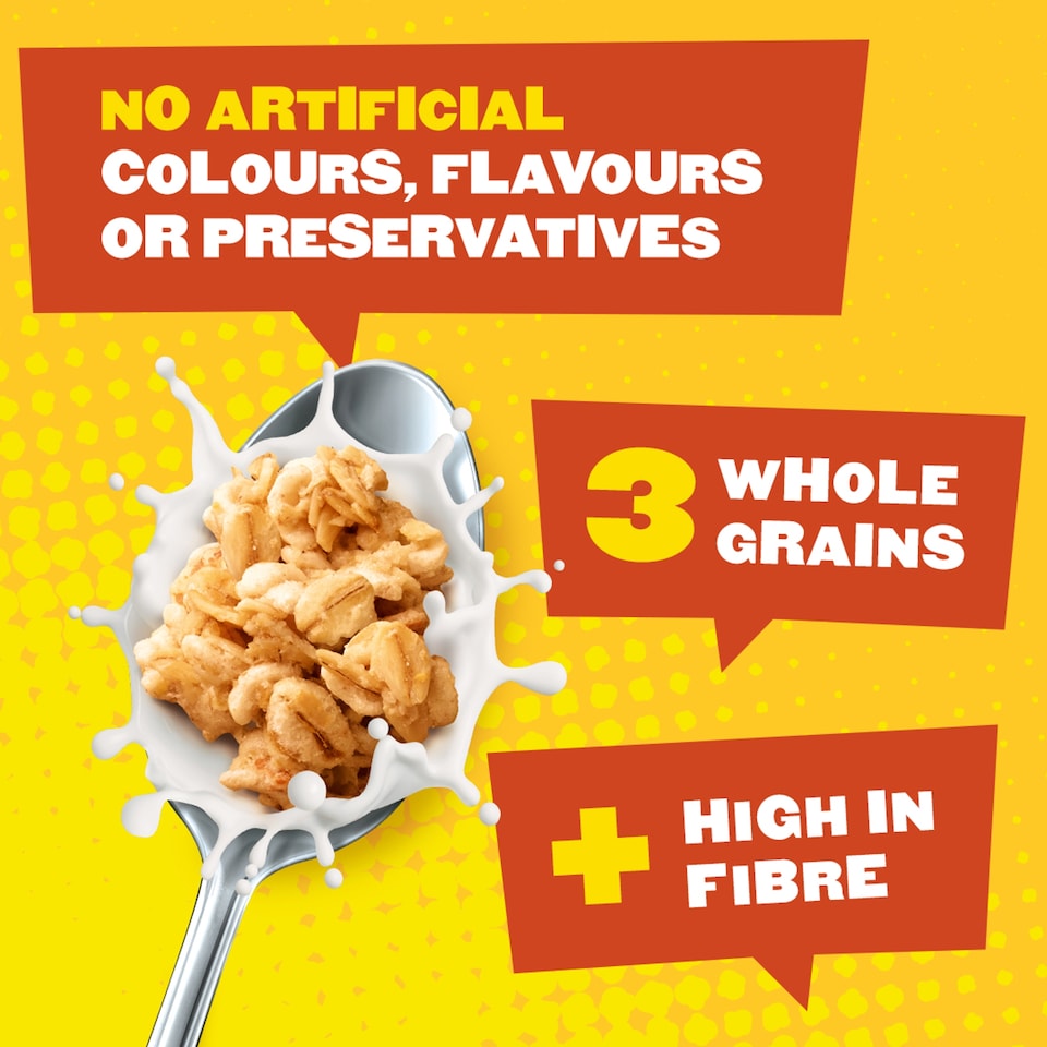 image 1 of Jordans Popped Oat Crunch Cereal - Hint Of Honey 425g