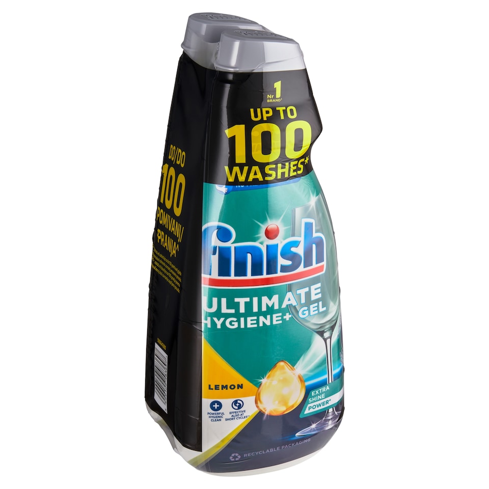 Finish Ultimate Hygiene+ Lemon gel 2000ml
