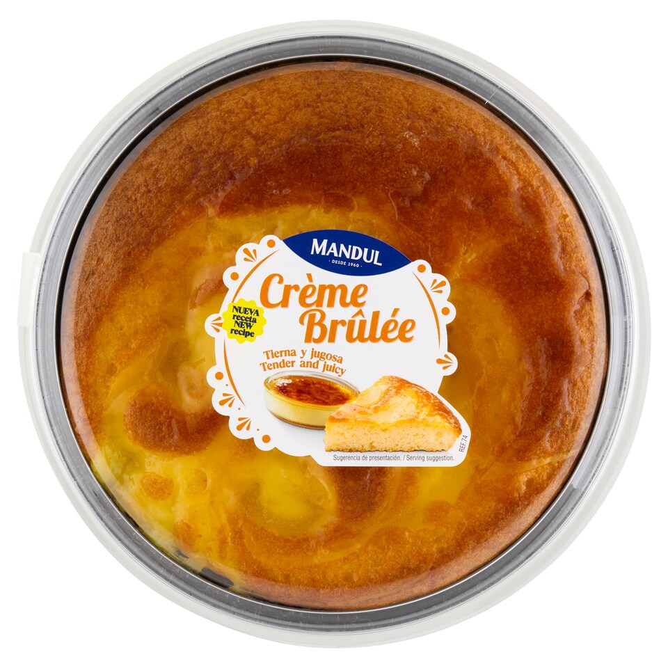 image 1 of Almond Crème Brûlée Cream Cake 300 g