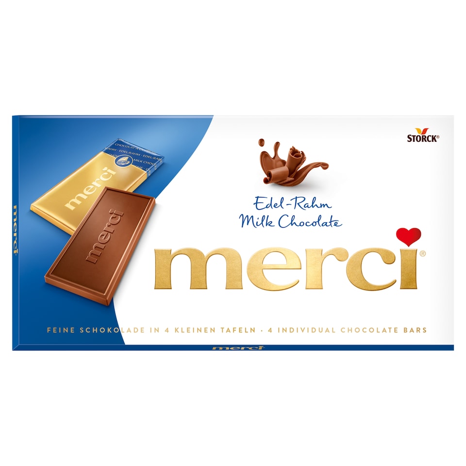 merci extra jemná mliečna čokoláda 100 g