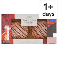 Tesco Finest 2 Double Chocolate Beignet 160g