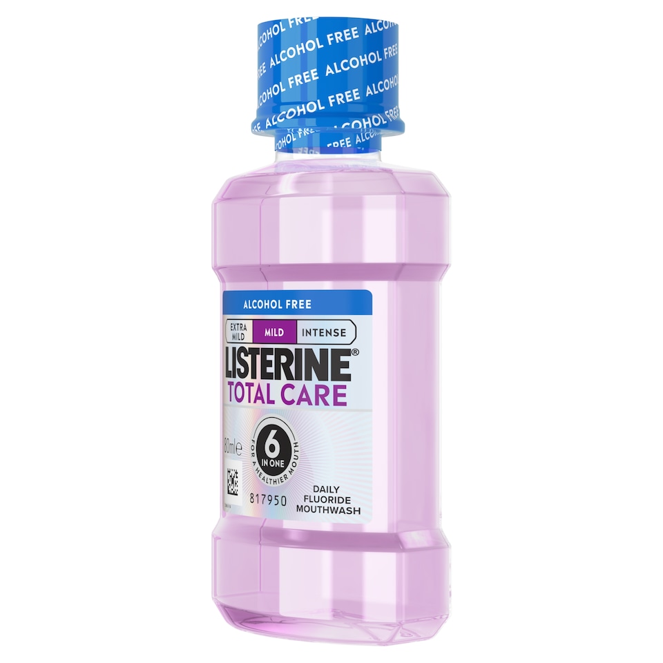 image 1 of Listerine Total Care Milder Taste Zero Alcohol 10-in-1 Benefit Mouthwash 80ml