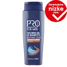 Tesco Pro Formula For Men sprchový gél a šampón Rhythmic Pulse 400 ml