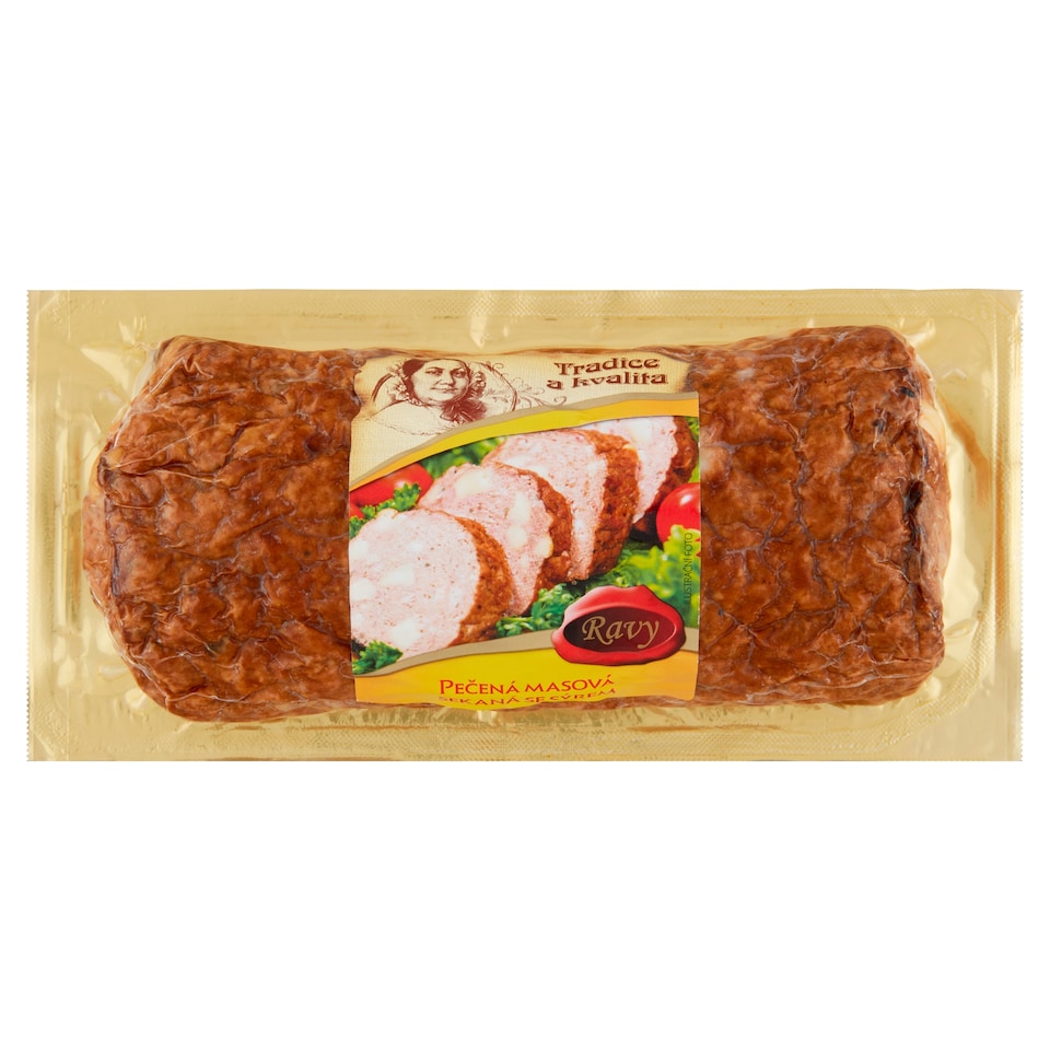 Obrázek 1 pro produkt Ravy Pečená masová sekaná se sýrem 500g