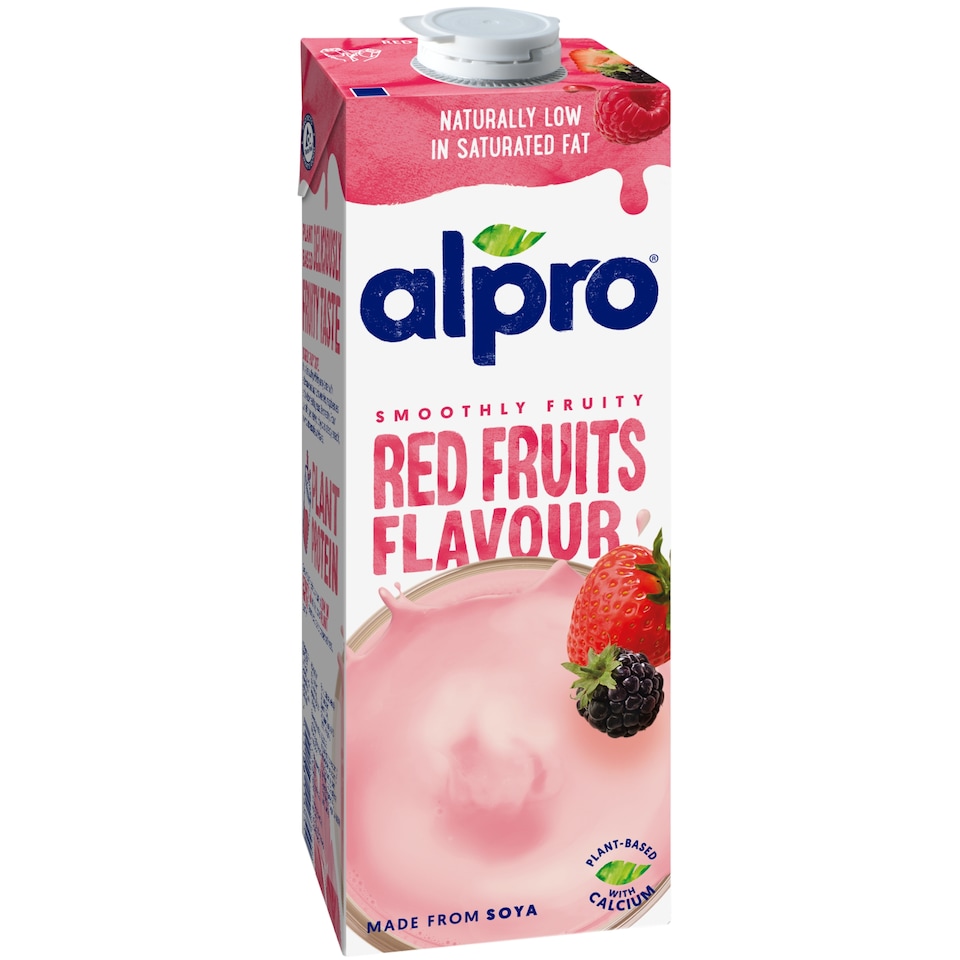 obrázok 1 z ALPRO Sójový nápoj s príchuťou červeného ovocia 1L