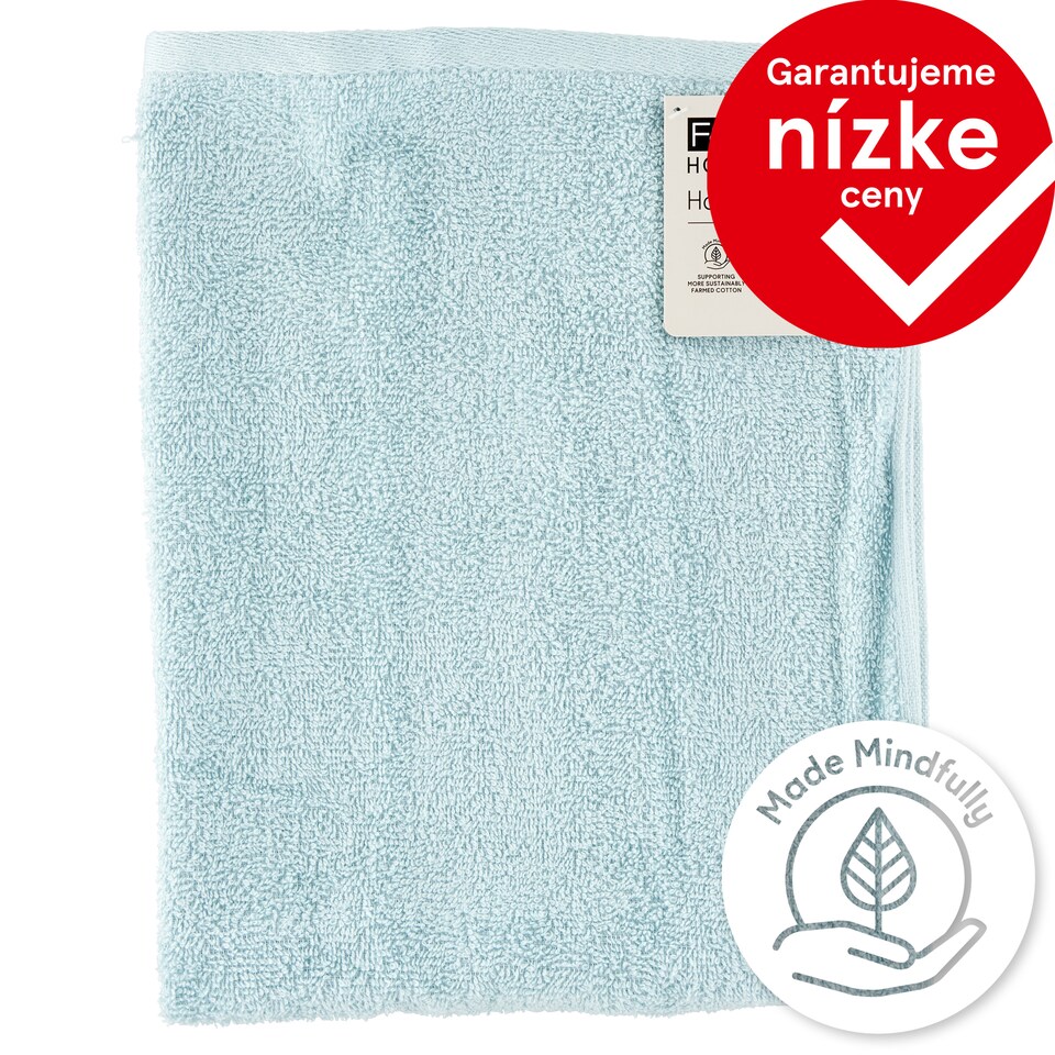F&F Home Pale Blue Hand Towel 50 cm x 90 cm