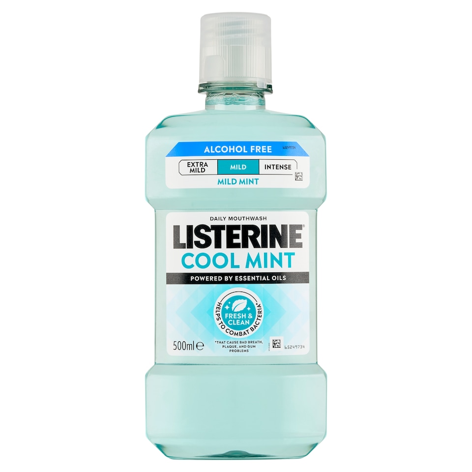 Listerine Cool Mint Mild alkoholmentes szájvíz 500 ml
