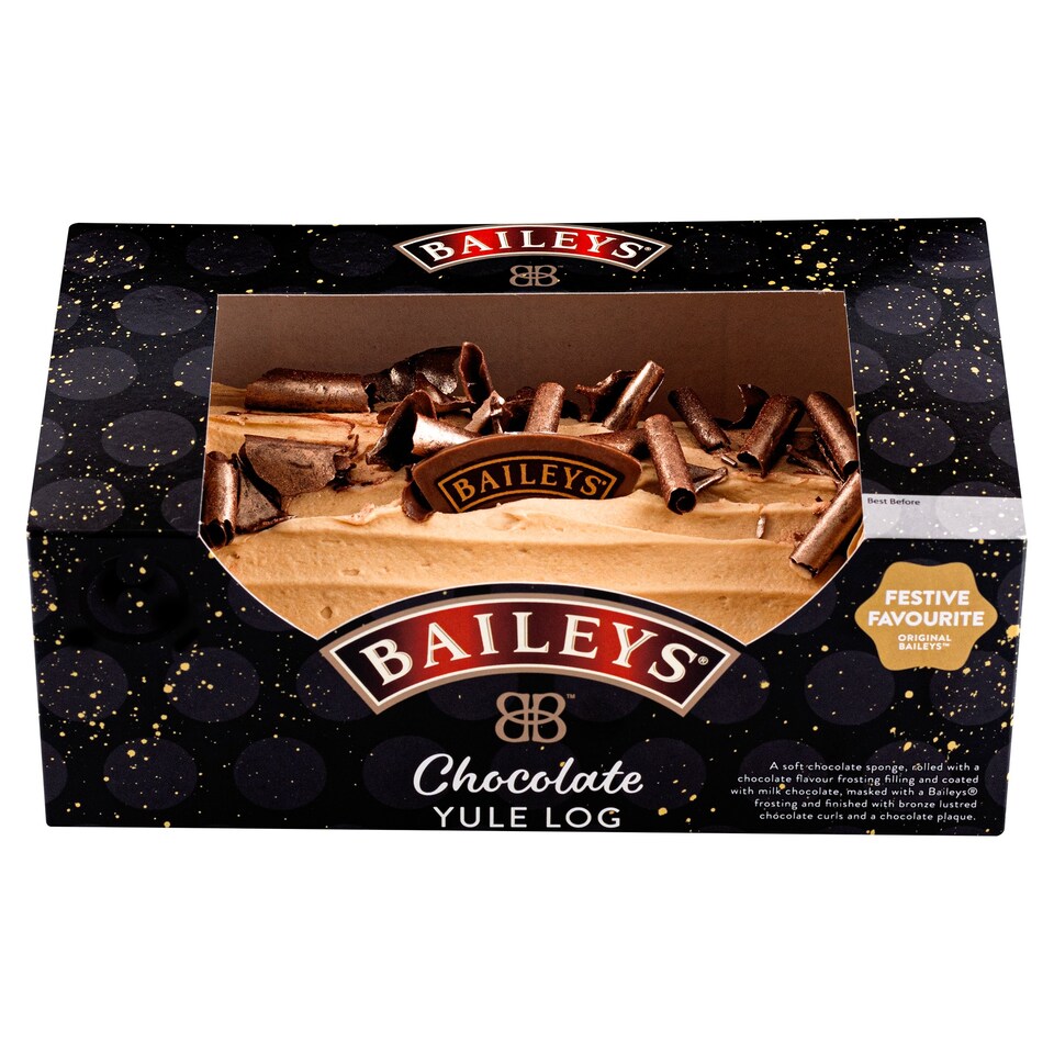 image 1 of Baileys Chocolate Yule Log