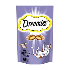 Dreamies Cat Treat Biscuits with Duck 60g