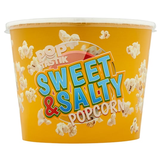 Poptastik Sweet & Salty Popcorn 170G Tesco Groceries