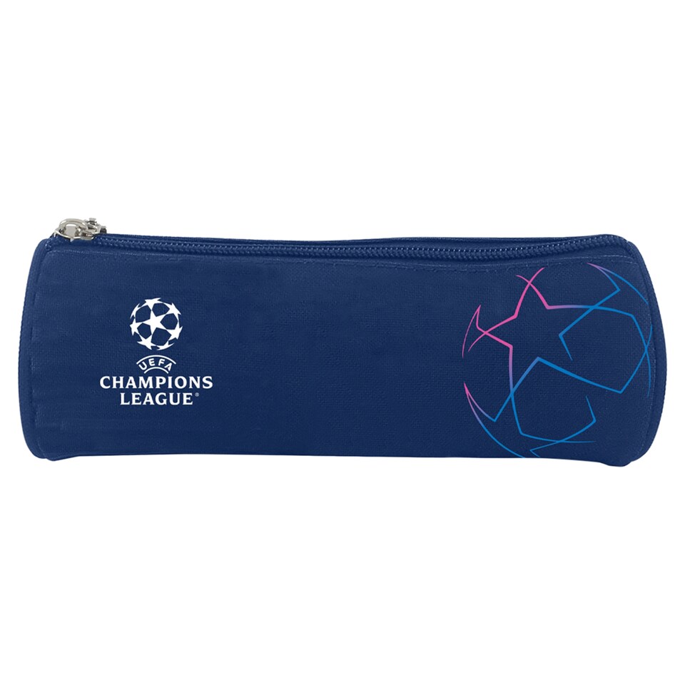 Penál s 1 zipem a 2 chlopněmi, prázdný, motiv UEFA