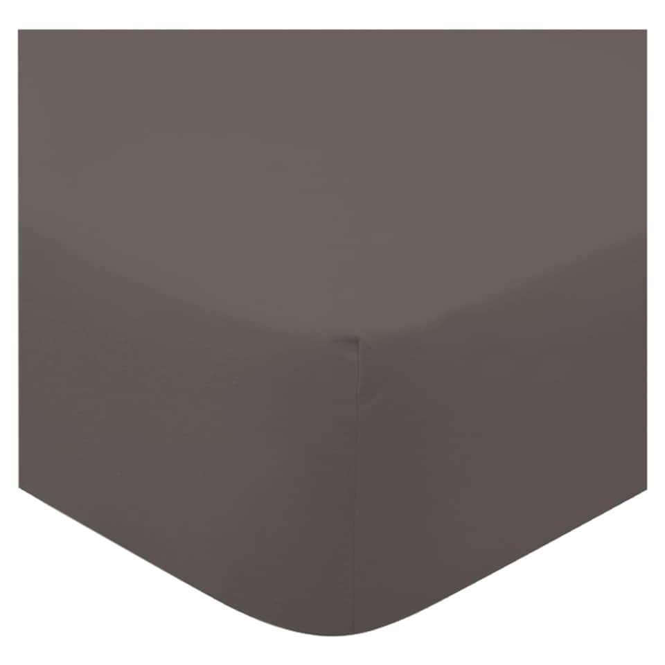 F&F Home Bedding Supersoft Grey Fitted Sheet King Size