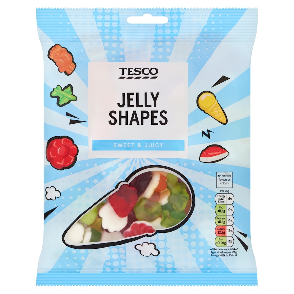 Tesco Jelly Shapes 500g