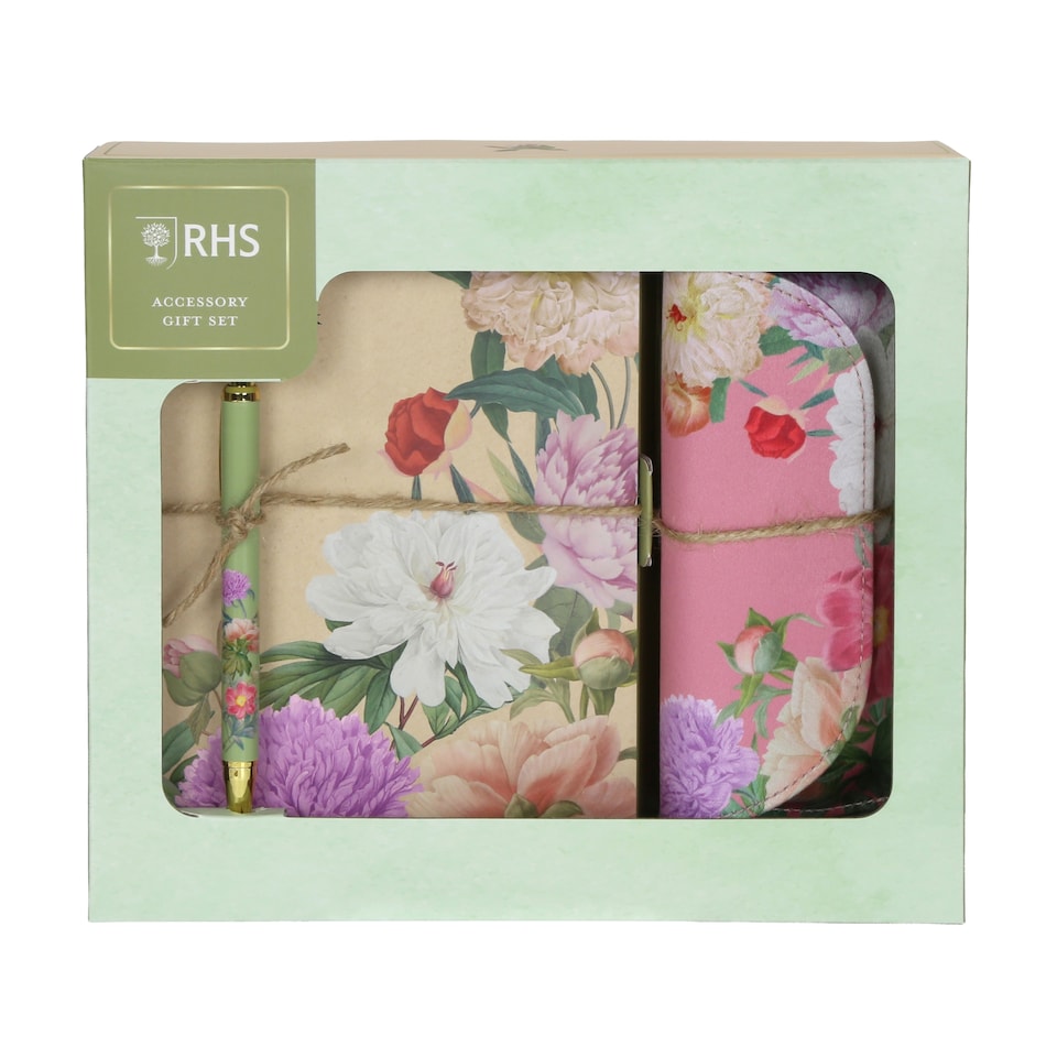 image 1 of RHS Mother's Day Notebook, Glasses Case & Pen Gift Set