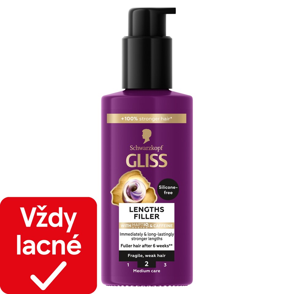 obrázok 1 z Schwarzkopf Gliss Full Hair Wonder vlasová starostlivosť na posilnenie dĺžok 100 ml