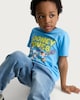 image 2 of Looney Tunes Pure Cotton Short Sleeved T-Shirt in Blue