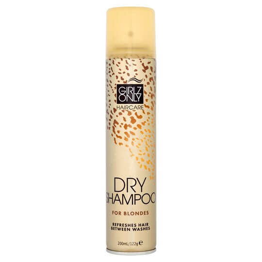 Girlz Only Dry Shampoo Blonde Hair 200Ml Tesco Groceries