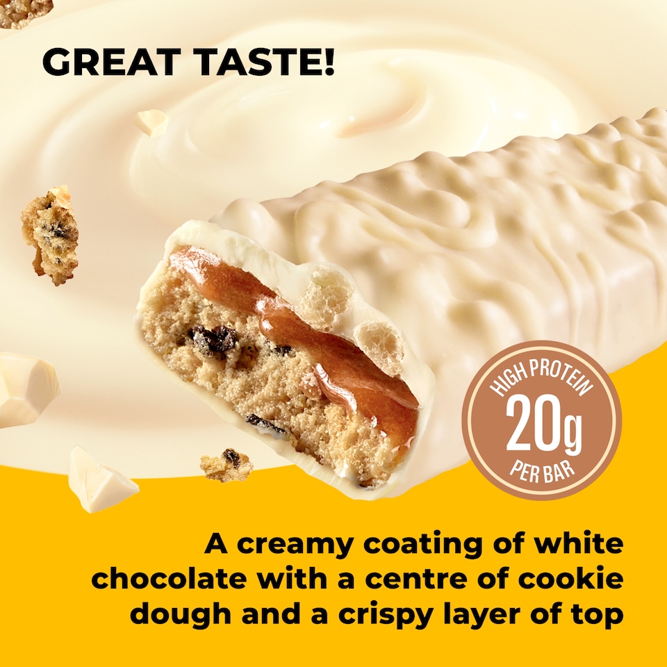 image 1 of Fulfil White Chocolate Cokie Dough Vitamin Protein Bar 55G