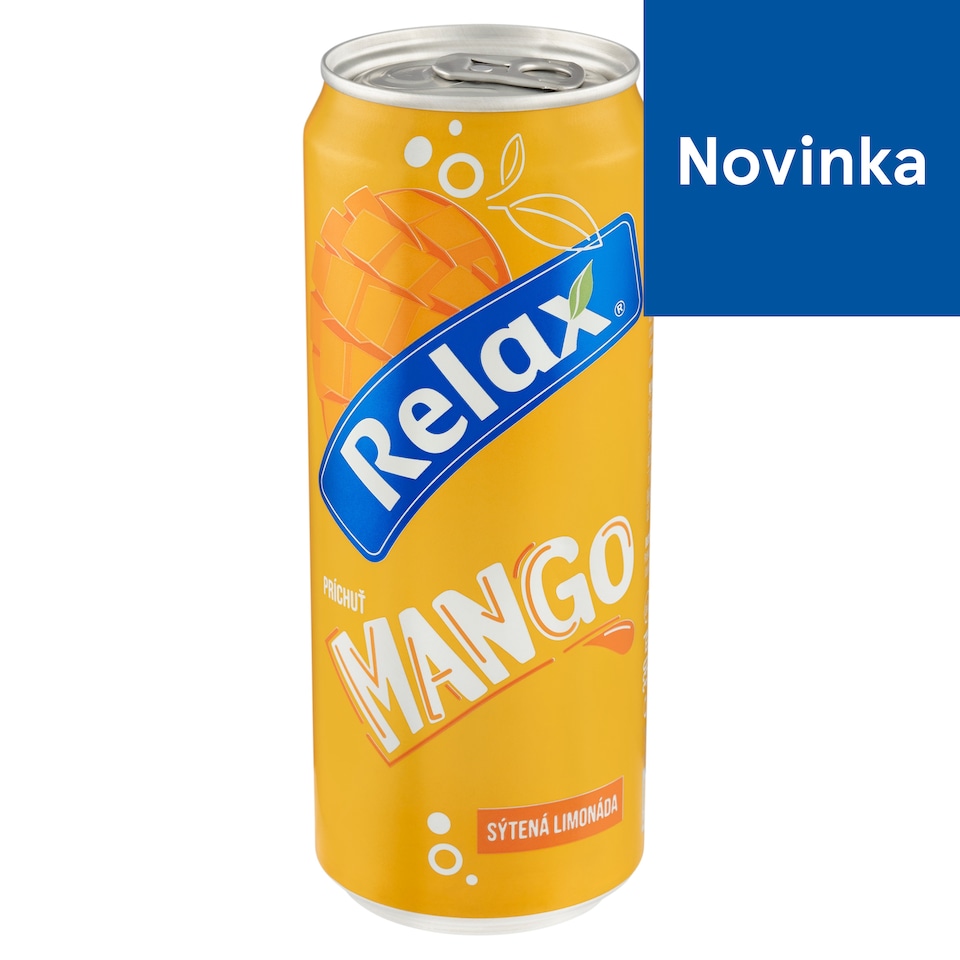 Relax Sýtená limonáda príchuť mango 330 ml