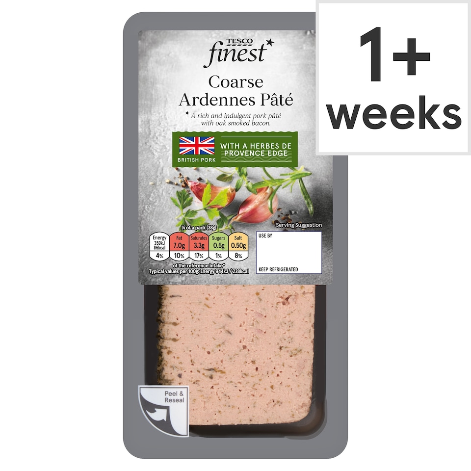 Tesco Finest Coarse Ardennes Pate 150g
