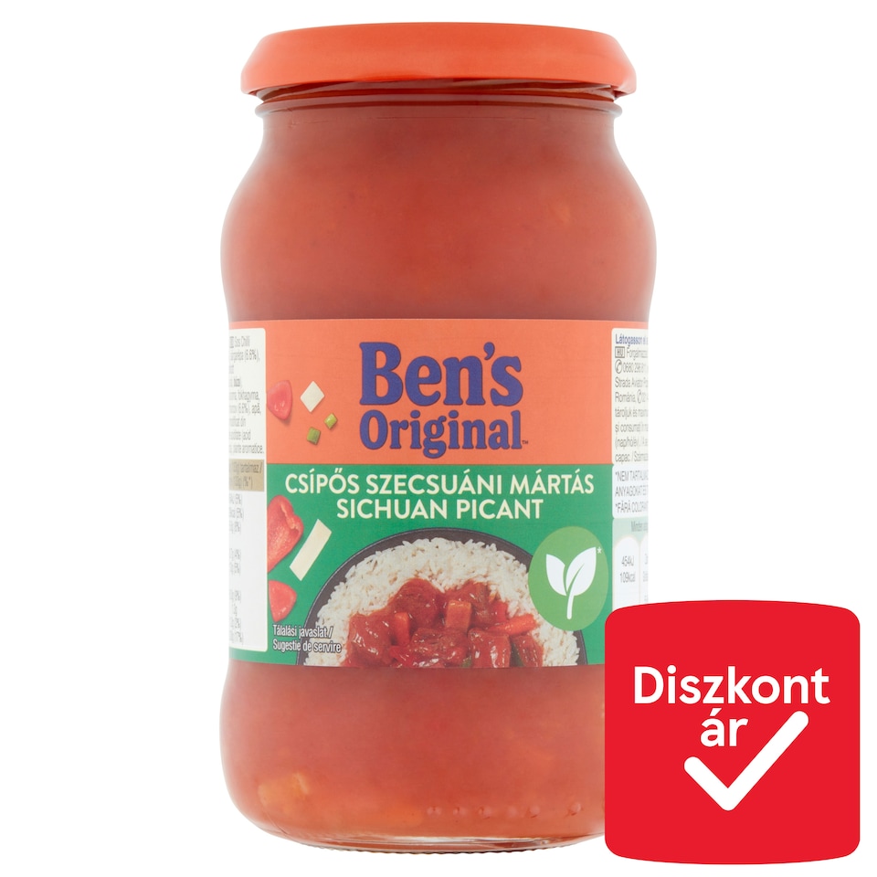 Ben's Original csípős szecsuáni mártás 400 g  1. kép