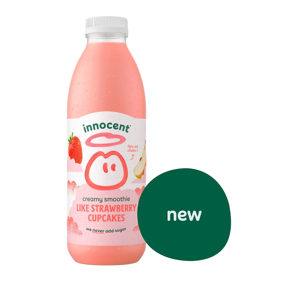 image 1 of innocent Like Strawberry Cupcakes Creamy Smoothie 750ml