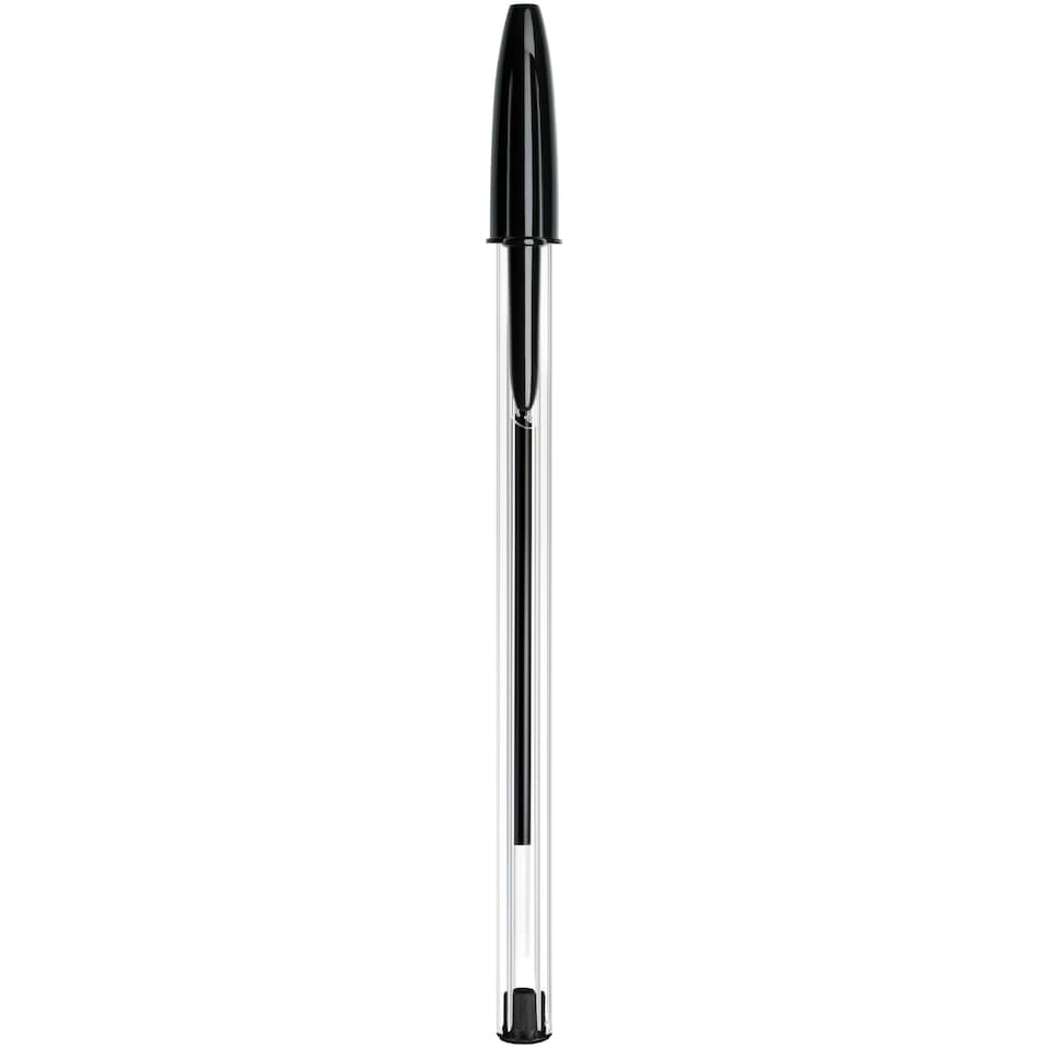 image 1 of BIC Stationery Cristal Pens Black 10 Pack