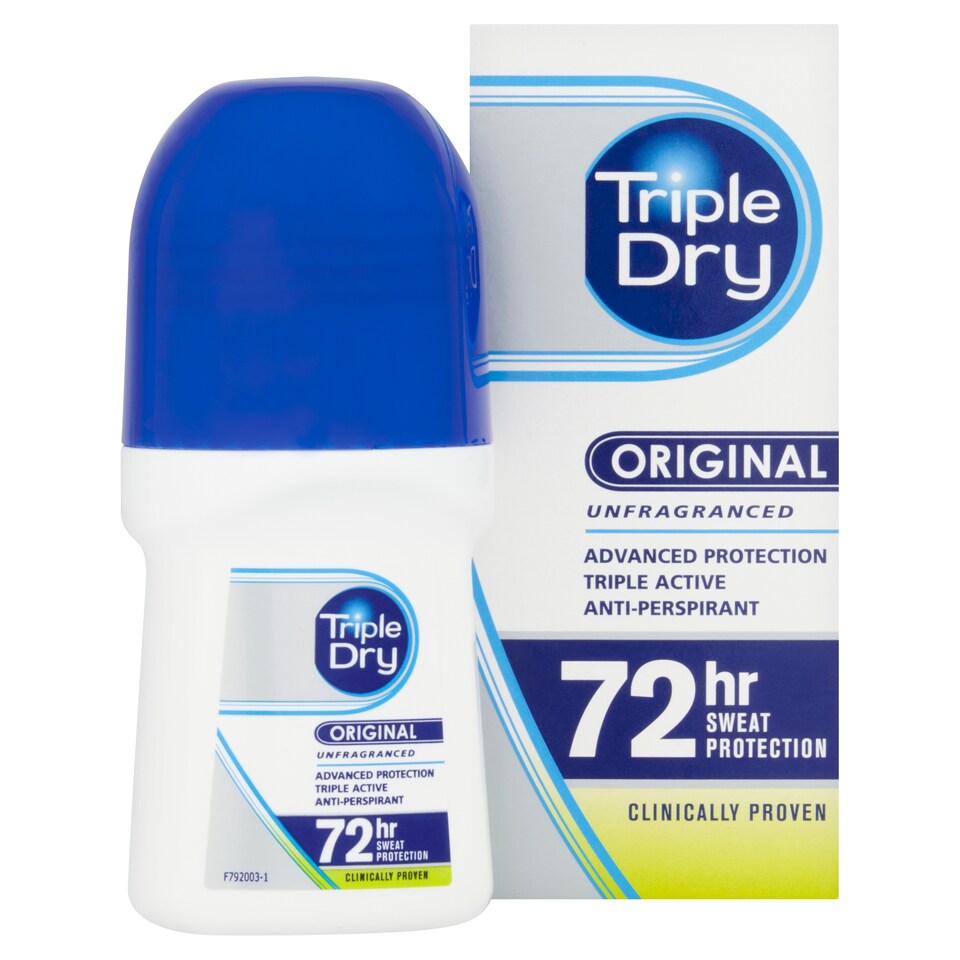 image 1 of Triple Dry Antiperspirant Deodorant Roll-On 50Ml
