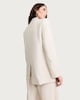 image 3 of F&F Linen Rich Single Breasted Co-ord Blazer in Beige