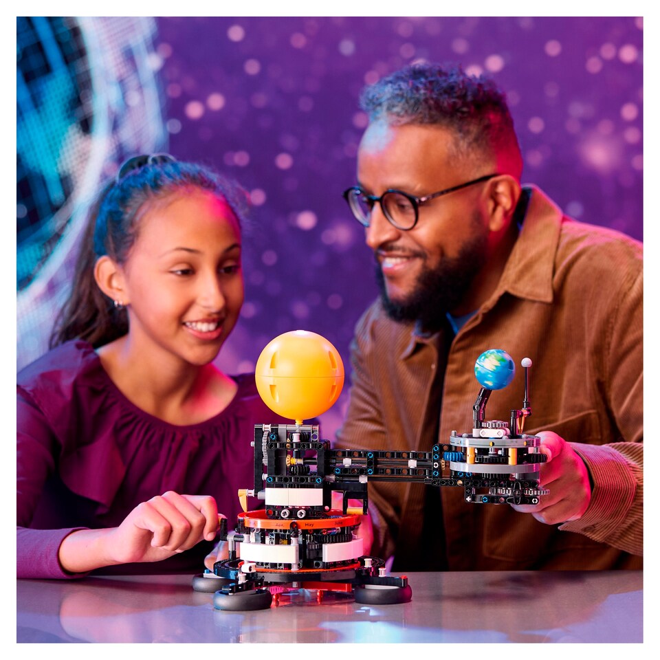 image 1 of LEGO Technic 42179 Planet Earth And Moon In Orbit