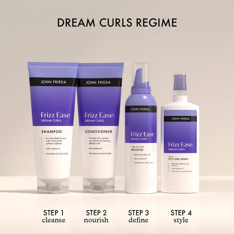 image 1 of John Frieda Frizz Ease Dream Curls Curl Reviver Mousse 200ml