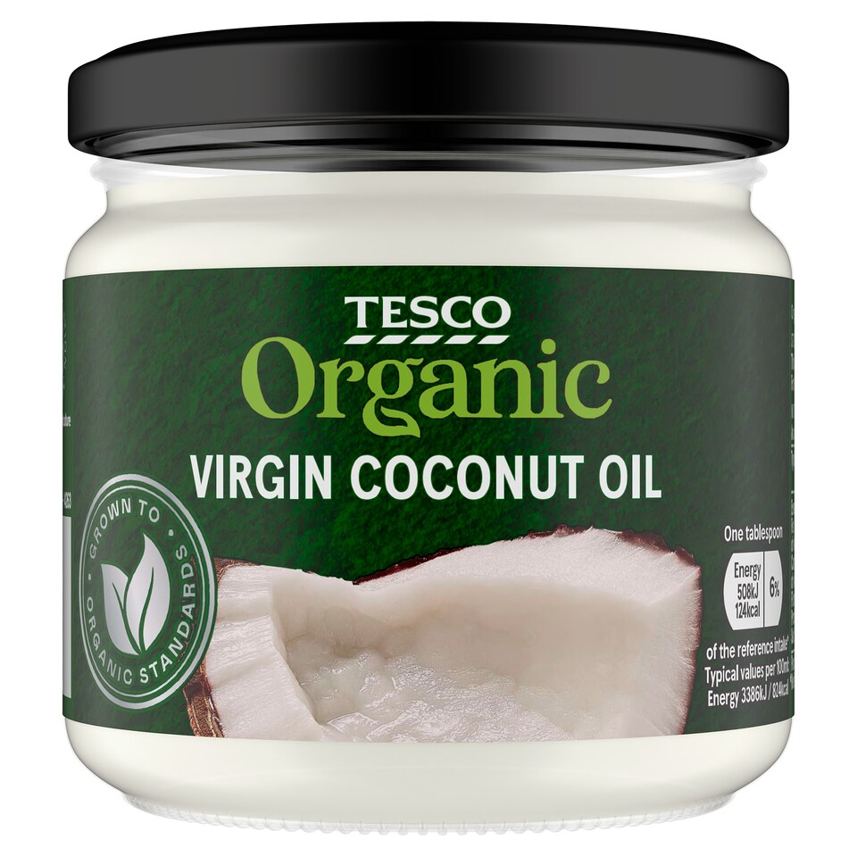 Tesco Organic Virgin Coconut Oil 300Ml