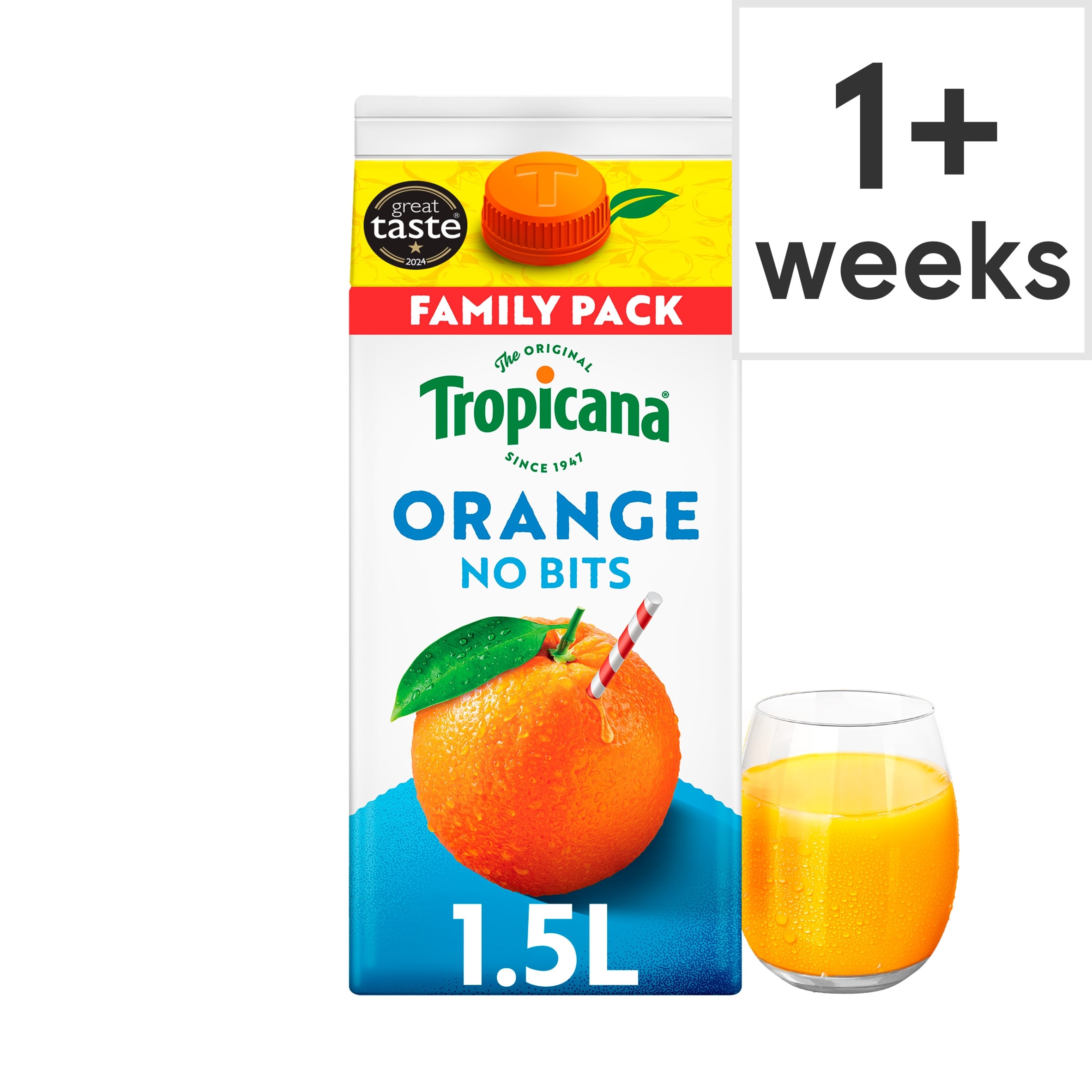 Tropicana Smooth Orange Juice 1.5L