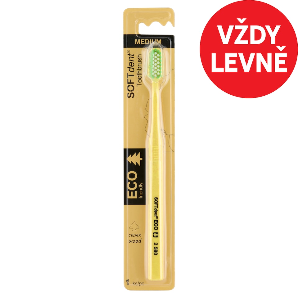 SOFTdent Eco Medium Toothbrush 1 pc