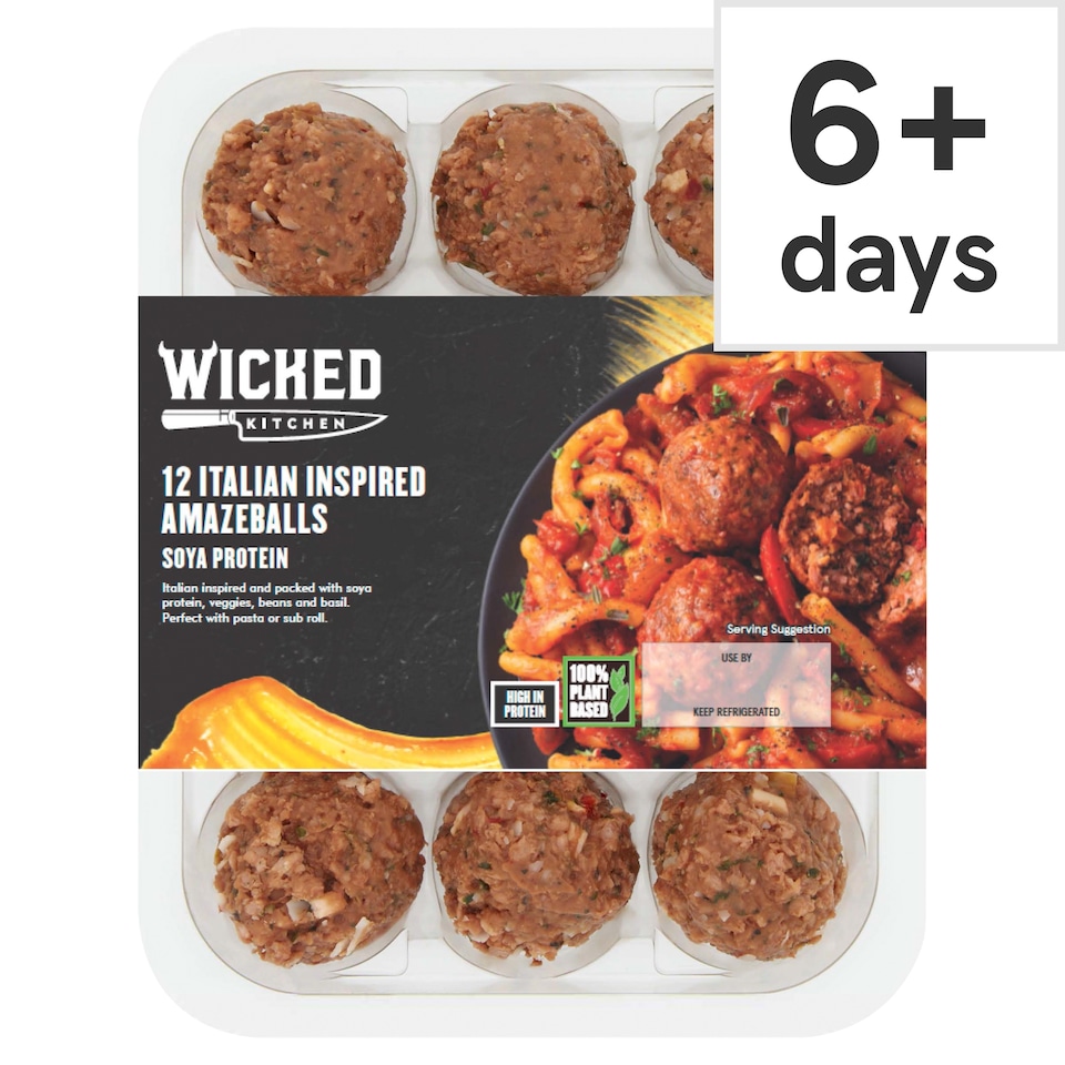 Wicked Kitchen 12 Italian Inspired Amazeballs 336g