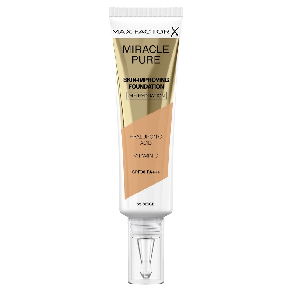 image 1 of Max Factor Miracle Pure Foundation Beige 30Ml