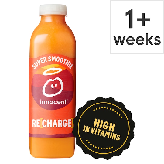 Innocent Recharge Super Smoothie 750Ml Tesco Groceries