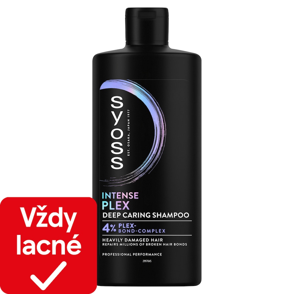 obrázok 1 z Syoss Intense Plex šampón pre silne poškodené vlasy 440 ml