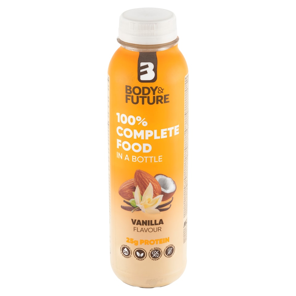 obrázok 1 z Body&Future Rastlinný nápoj so sójou, mandľou a ovsom, s vanilkovou príchuťou 400 ml