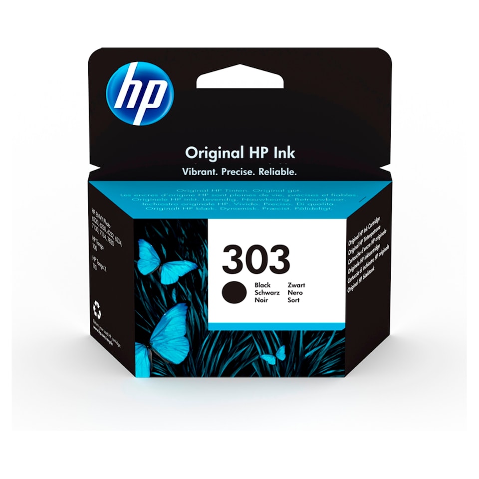 image 1 of Hp 303 Black Printer Ink Cartridge