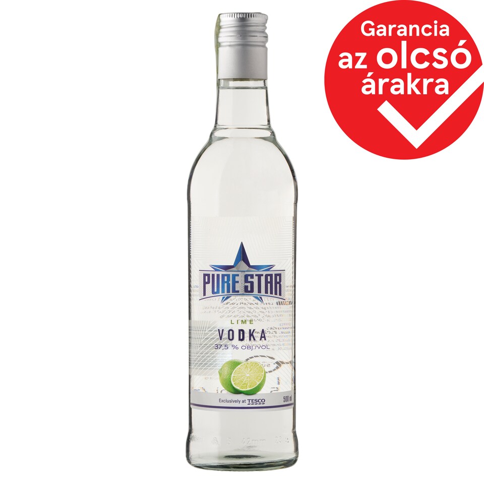 Pure Star Lime-Flavoured Vodka 500 ml