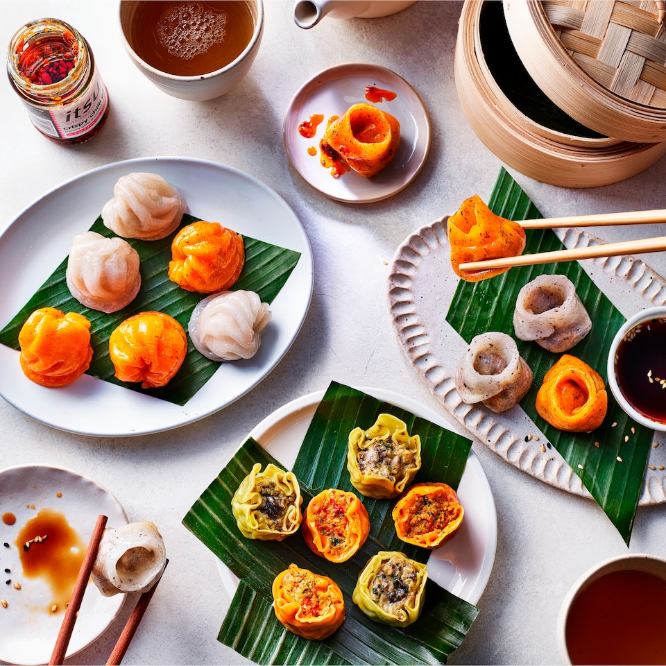 image 1 of itsu vegetable dim sum 168g