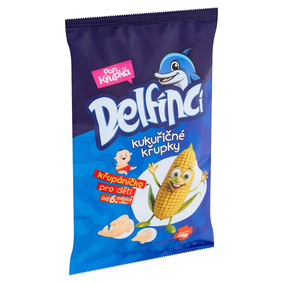 obrázok 1 z Pan Křupka Delfínci chrumky kukuričné 20 g