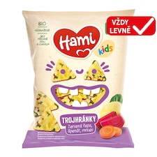 HAMI Triangles Beetroot, Spinach, Carrot 30 g