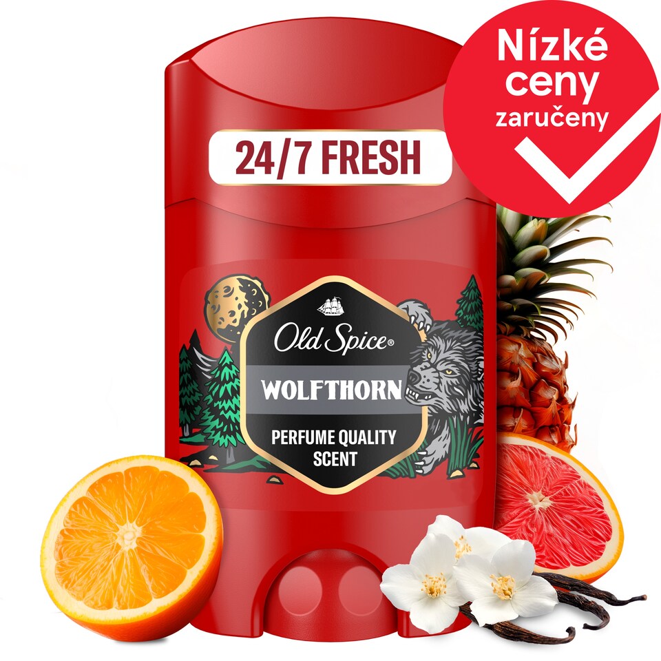 image 1 of Old Spice Wolfthorn Tuhý Deodorant Pro Muže 50ml