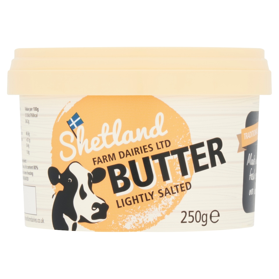 Shetland Farm S/Salted Butter 250G