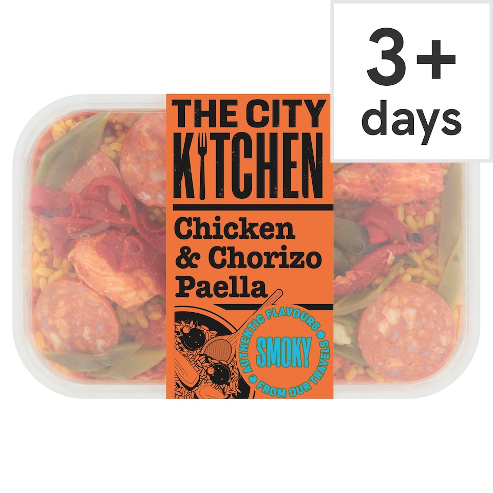 The City Kitchen Chicken & Chorizo Paella 380G