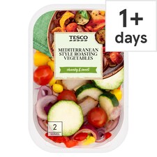 Tesco Mediterranean Style Roasting Vegetables 400g